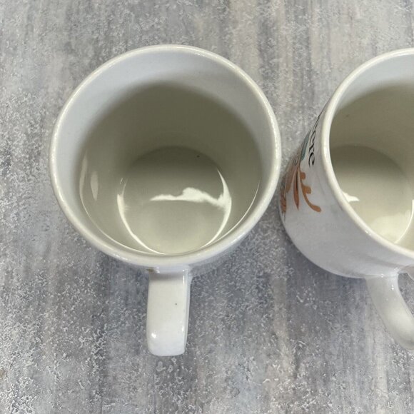 Vintage John Deere Coffee Mugs Grandpa Grandma Driving Nothing Runs Like A Deer - Picture 5 of 11